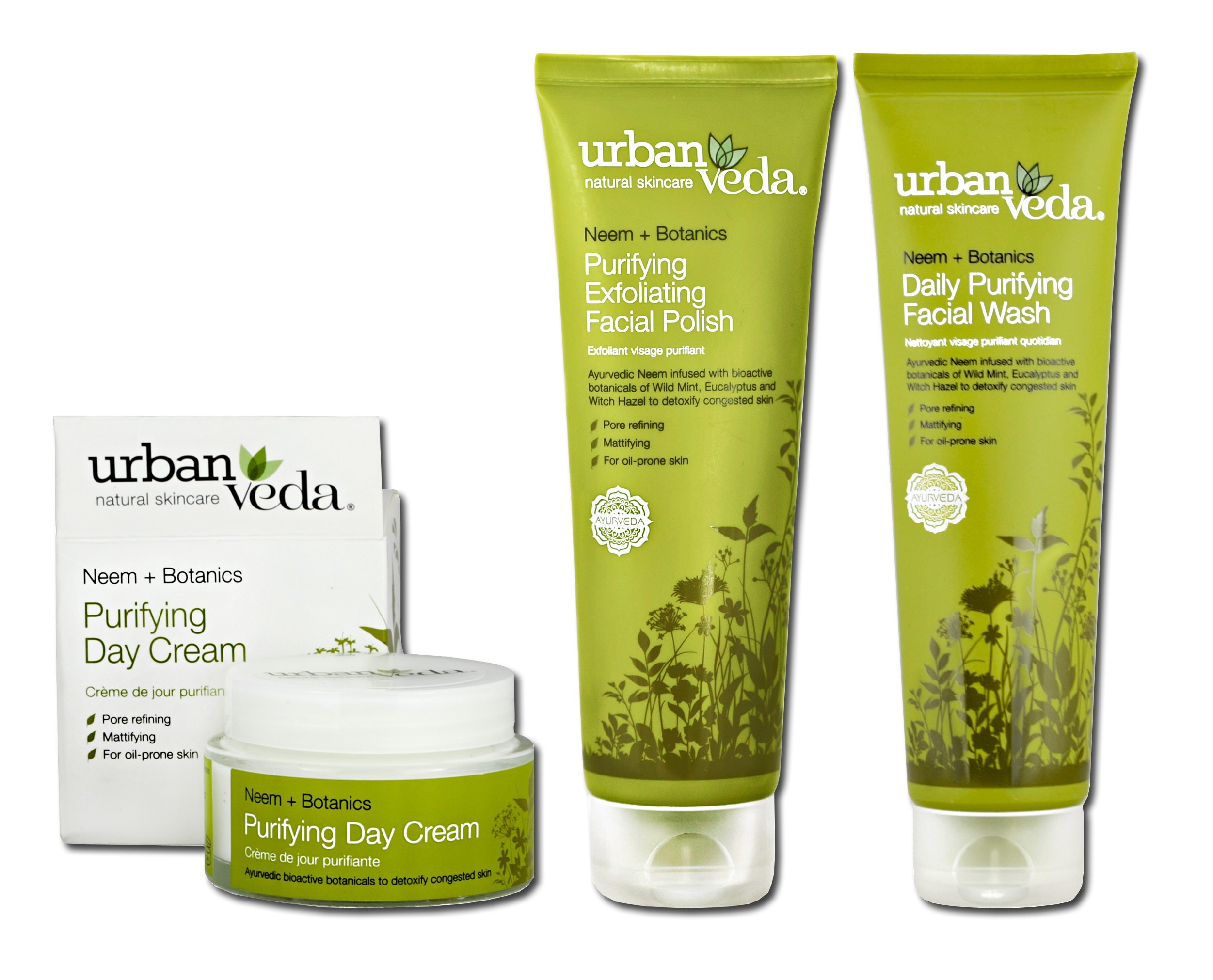 Urban brand. Urban Veda. Urban Veda Daily Radiance facial Wash. Botanics. Skin Fine Neem.