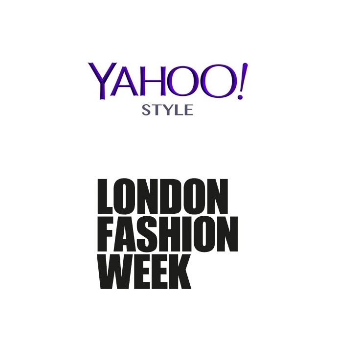 Yahoo Style Goes Live With London Fashion Week Exclusive Fashion Beauty Insightfashion Beauty Insight